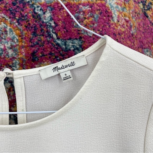 MADEWELL Flare-Hem Top Blouse - Picture 8 of 9